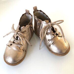 BabyGap Rose Gold Hi-top Shoes